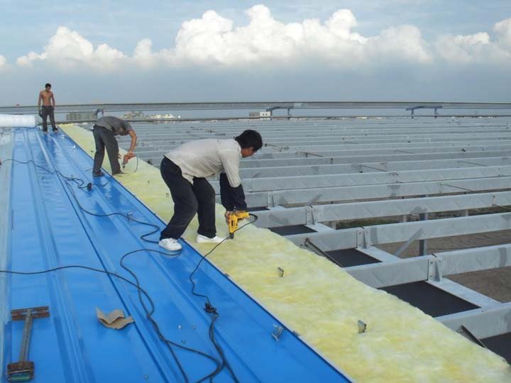 Glasswool Roof